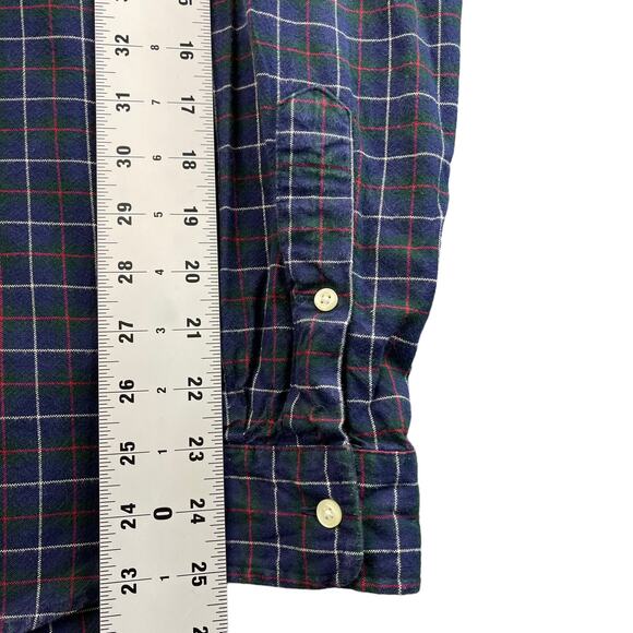 POLO Ralph Lauren Men's Polo Size Large Custom Fit Plaid - Picture 7 of 11
